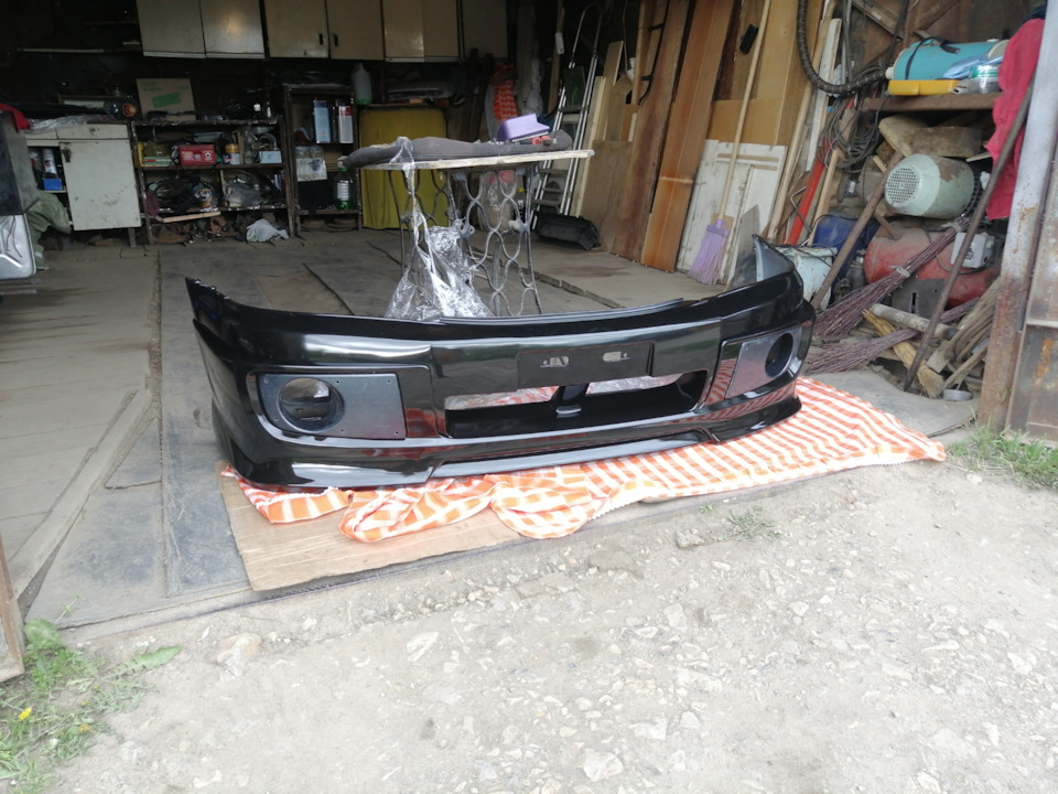 Установка морды от кросс спорта — Subaru Forester (SG), 2 л, 2002 года ...