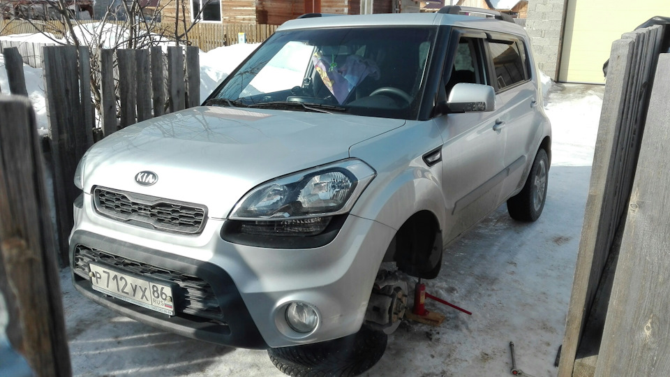 Временное решение по датчику ABS — KIA Soul (1G), 1,6 л, 2012 года своими руками DRIVE2
