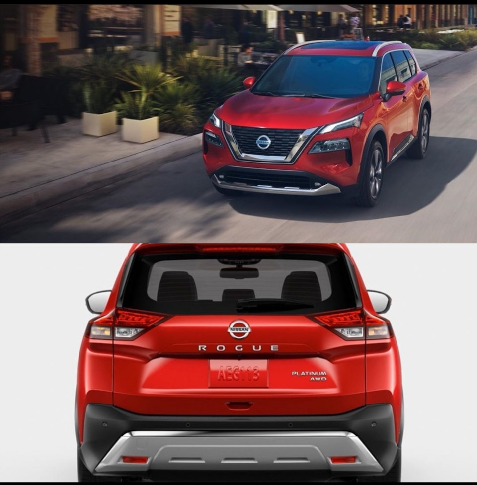 Смена поколения, Rouge 2021. — Nissan Rogue (2G), 2,5 л, 2017 года | просто  так | DRIVE2