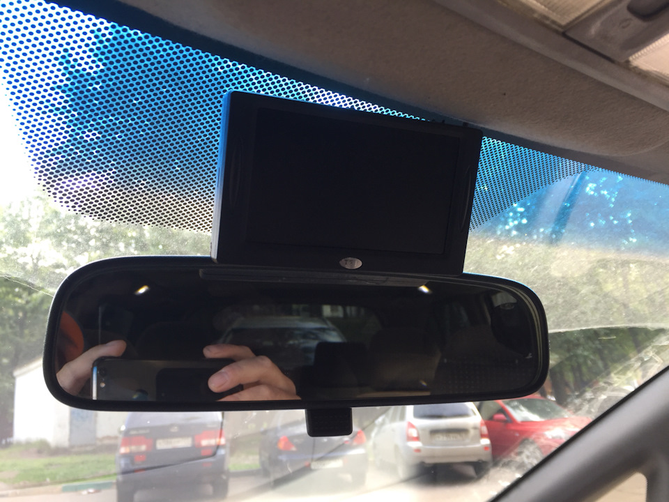 Заметки «рука*опа»))). Монтаж монитора камеры заднего вида ...