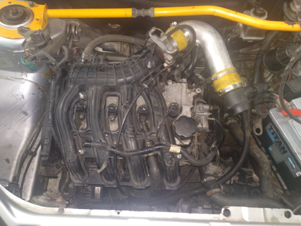 Какой длины тросик газа?)) — Lada Приора седан, 1,6 л, 2007 года ...