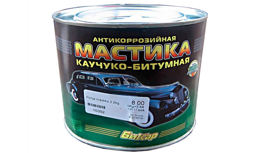 Мастика для днища автомобиля