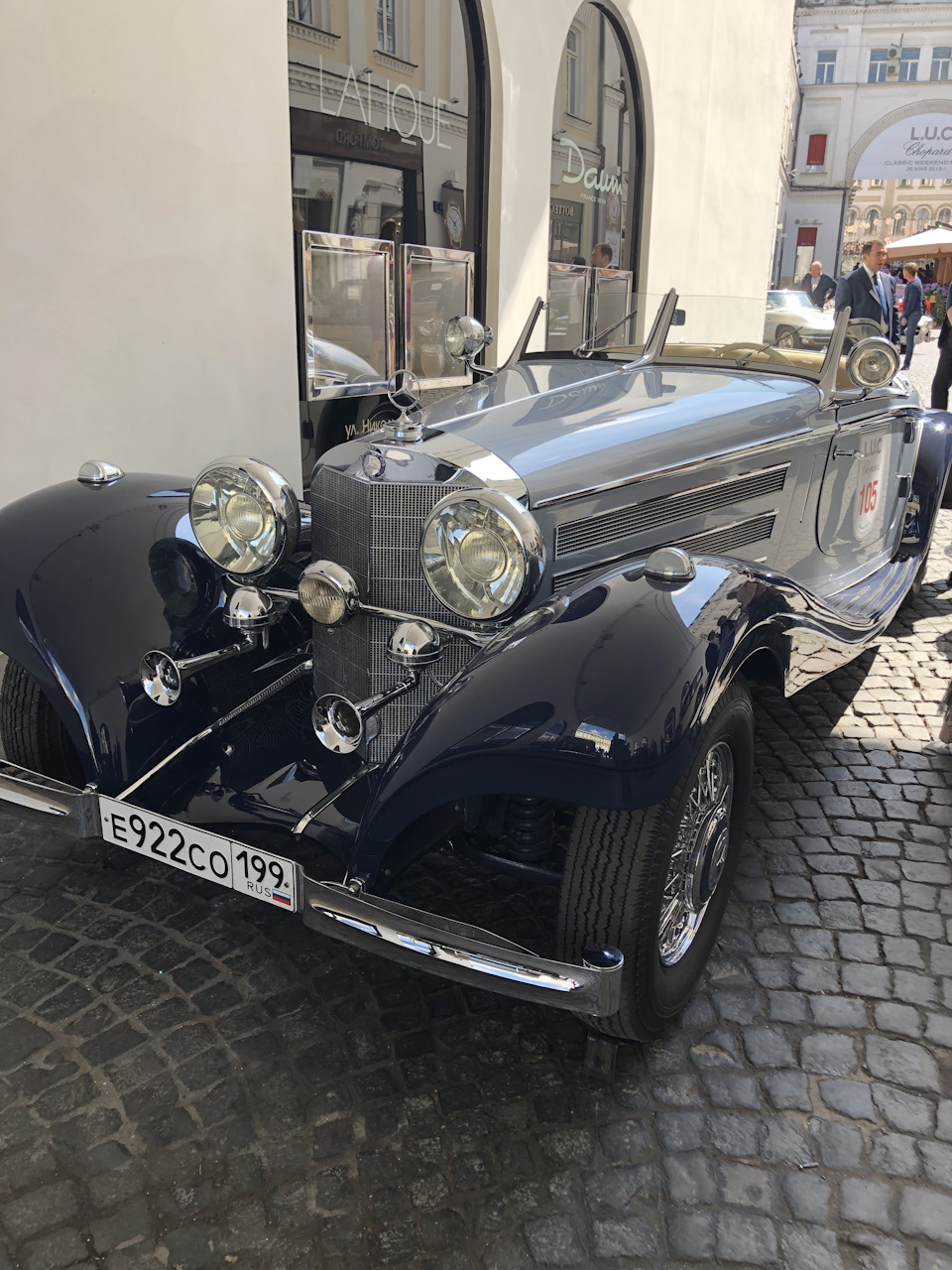 MERCEDES 500 родстер — ALFA ROMEO 6C 2500SS