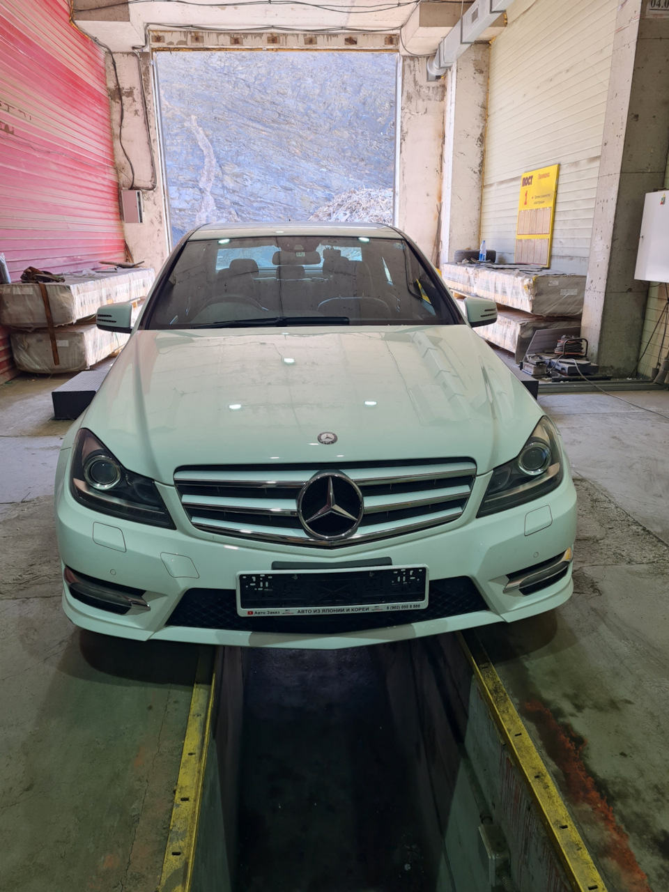 Постановка на учёт — Mercedes-Benz C-class (W204), 1,8 л, 2012 года |  другое | DRIVE2