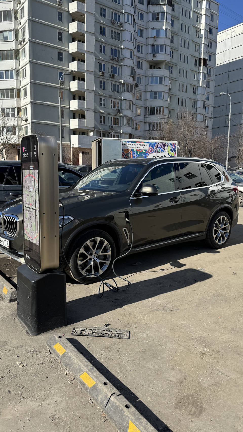 Первая зарядка — BMW X5 (G05), 3 л, 2020 года | наблюдение | DRIVE2
