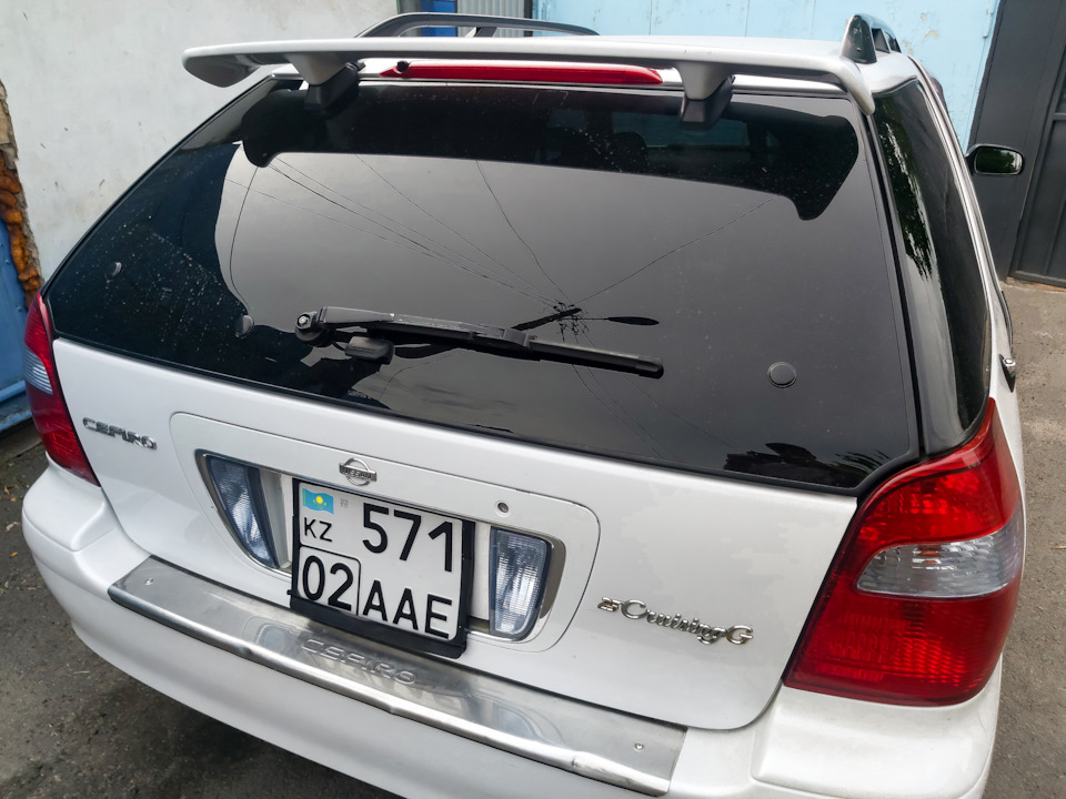 Спойлер на вагон 🤌 — Nissan Cefiro Wagon, 2,5 л, 1997 года