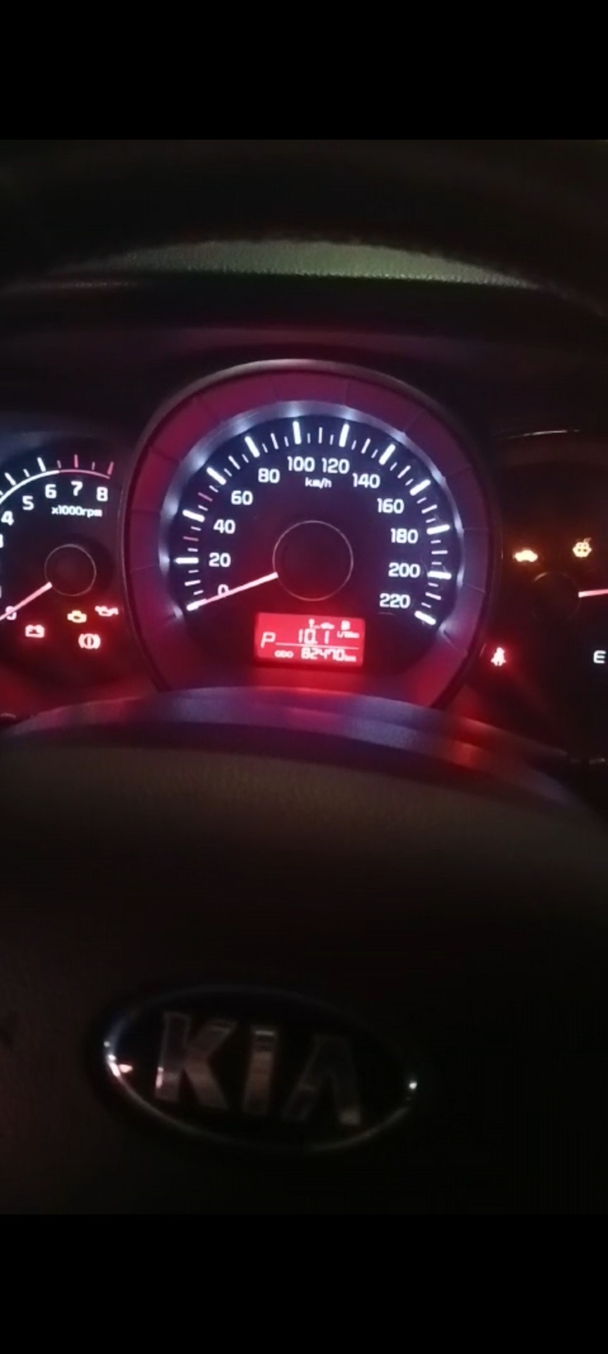 Датчик положения коленвала — KIA Rio (3G), 1,4 л, 2014 года ...
