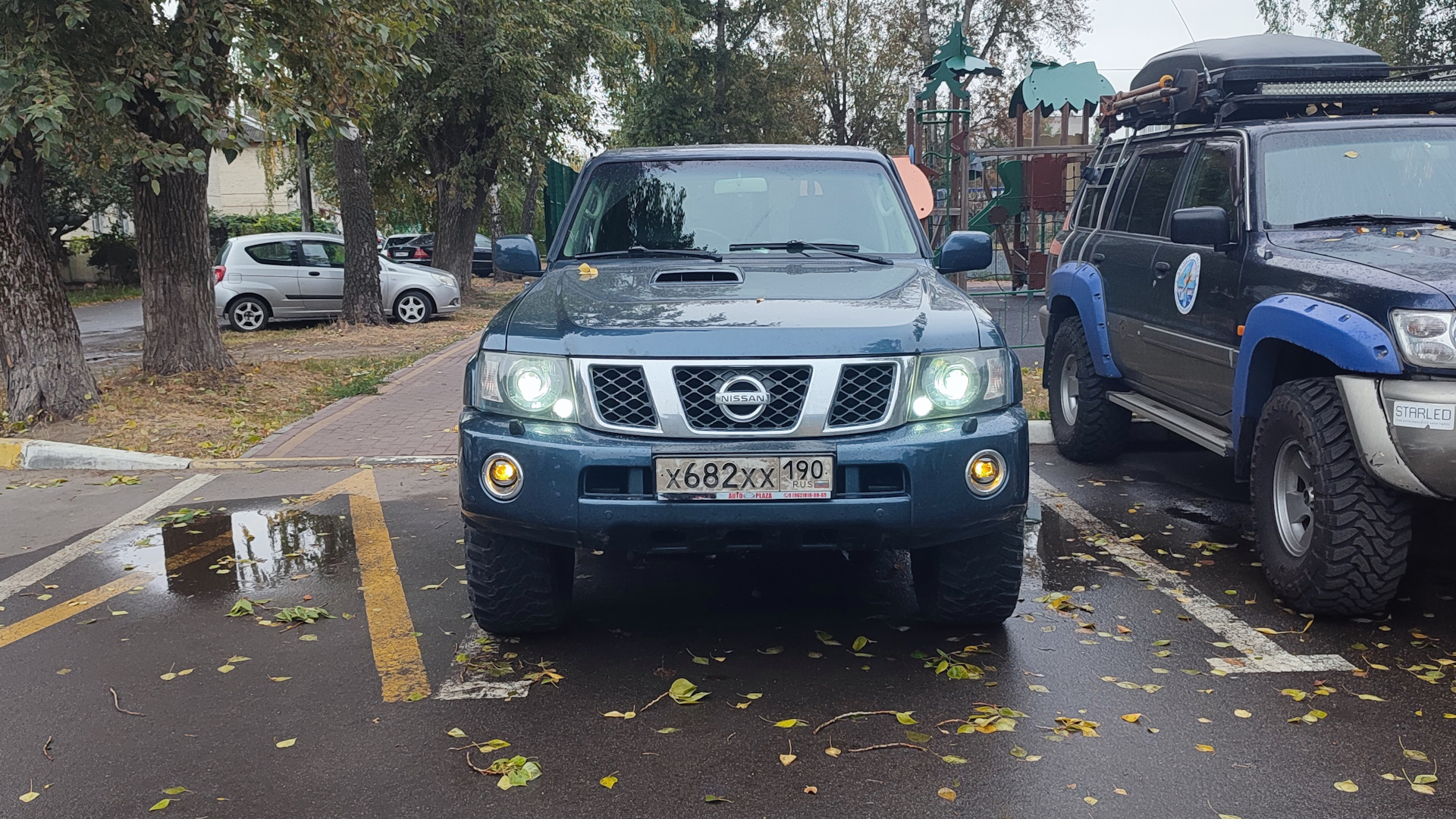 Nissan Patrol (Y61) 3.0 дизельный 2004 | Ультрамарин на DRIVE2