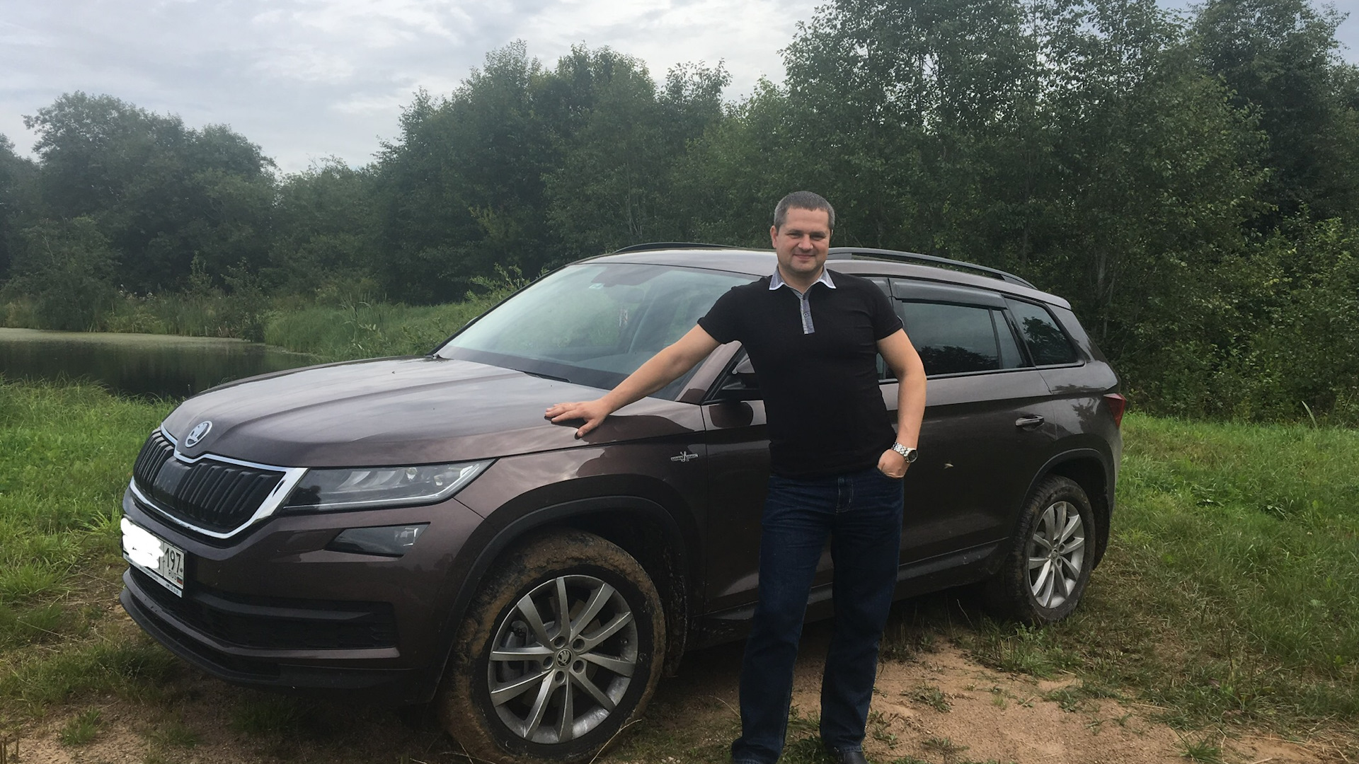 Skoda Kodiaq 2.0 бензиновый 2018 | Бурый Турбо-Миша 2.0 4х4 на DRIVE2
