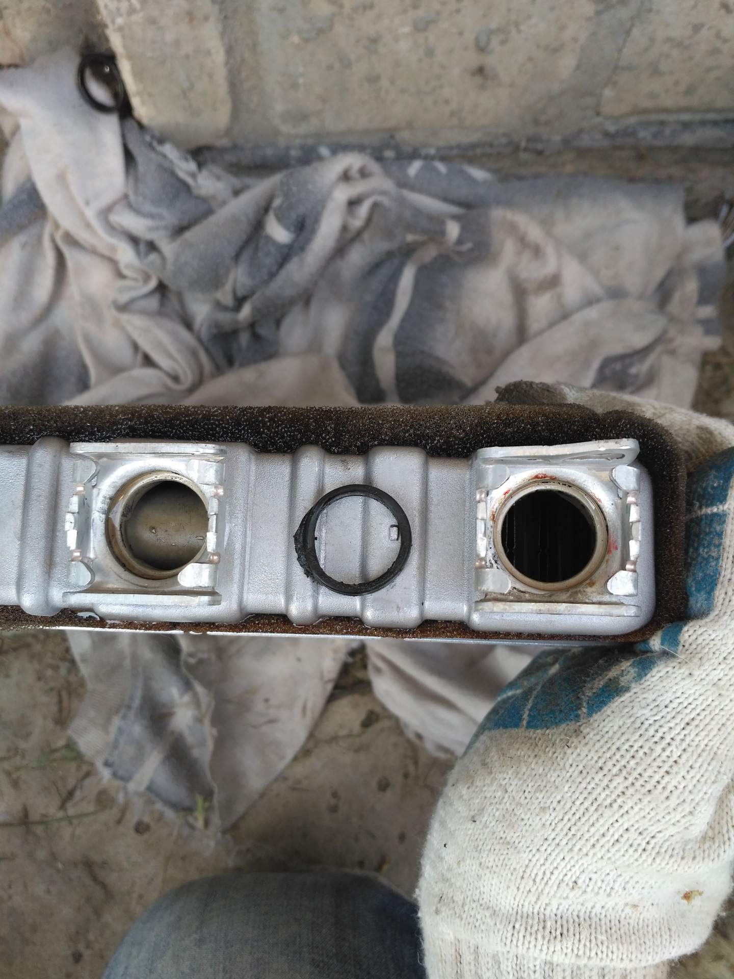 Течет антифриз из печки под ноги водителя Z18XER — Opel Zafira B, 1,8 л ...