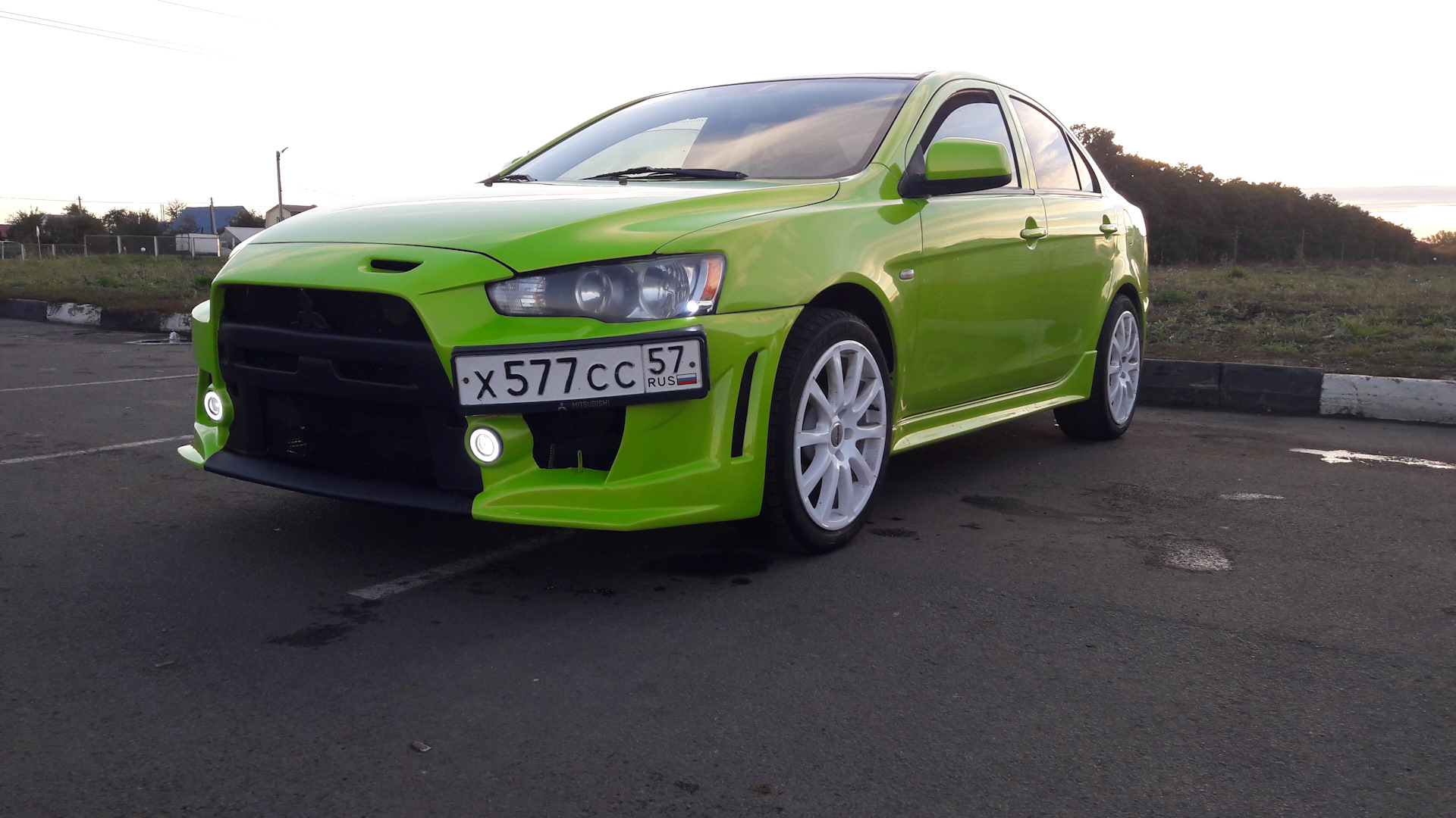 Mitsubishi Lancer X 2.0 бензиновый 2007 | Лайма на DRIVE2