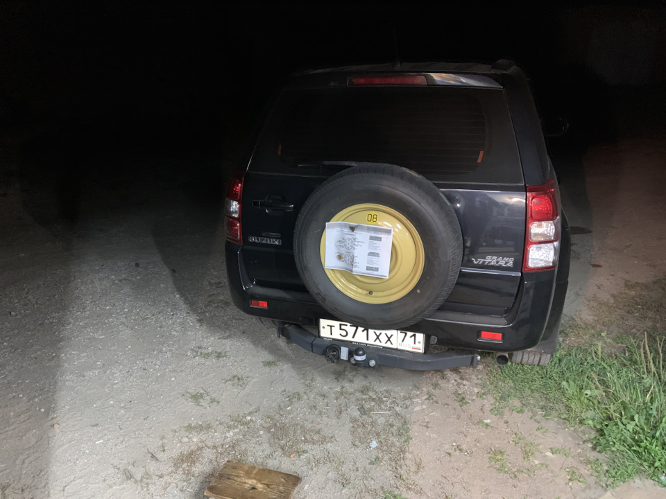 Розетка прицепа — Suzuki Grand Vitara (2G), 2,4 л, 2013 года ...