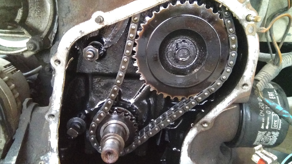 Замена цепи и звездочек ГРМ — Lada 4x4 5D, 1,8 л, 2005 года | своими ...