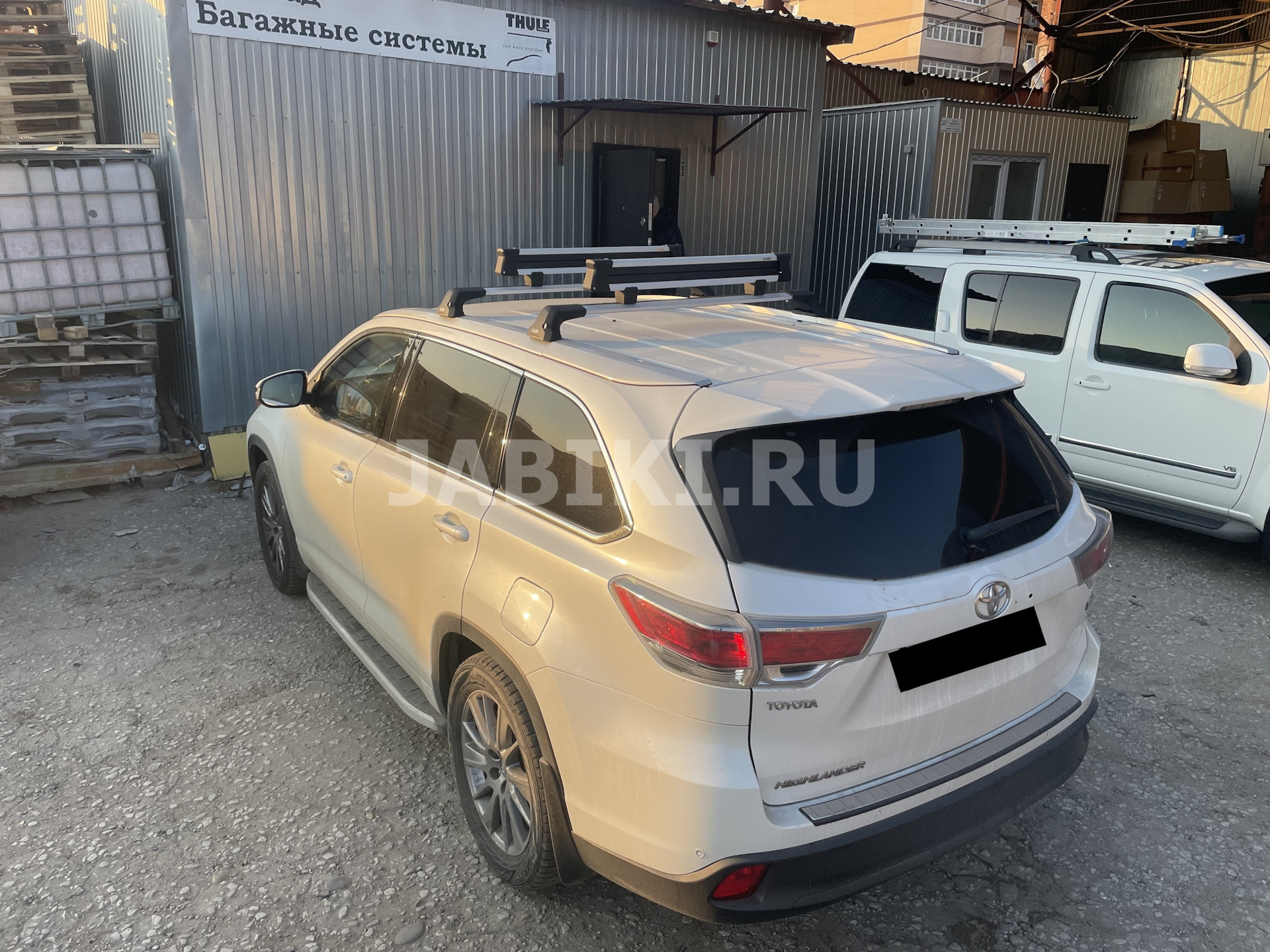 Багажник на крышу LUX CITY, Toyota Highlander — JABIKI.RU на DRIVE2