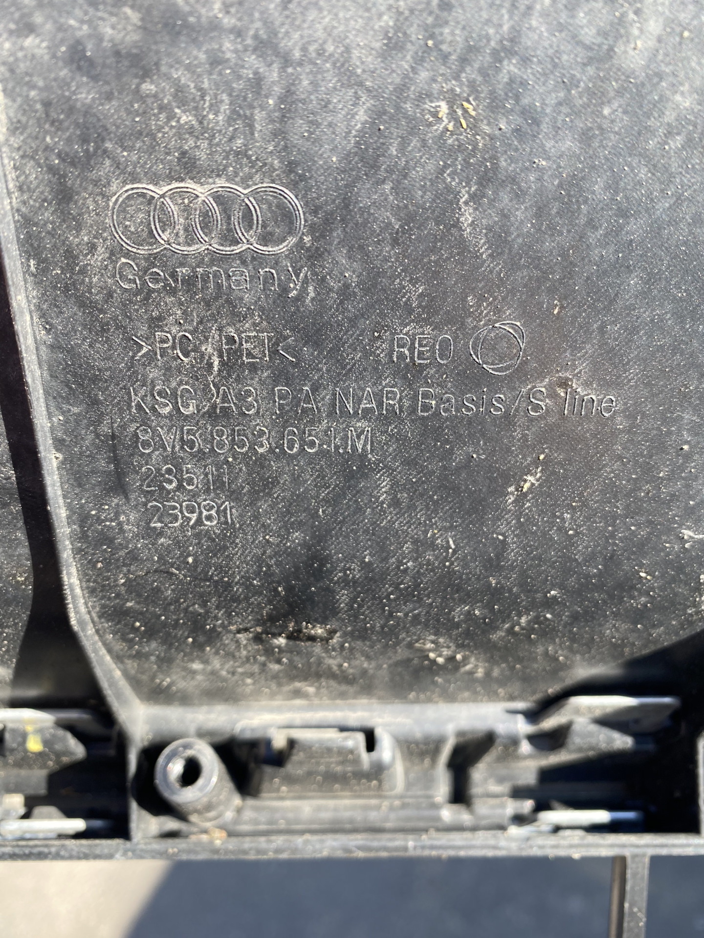 Евро решетка радиатора — Audi A3 Sedan (8V), 2 л, 2019 года ...