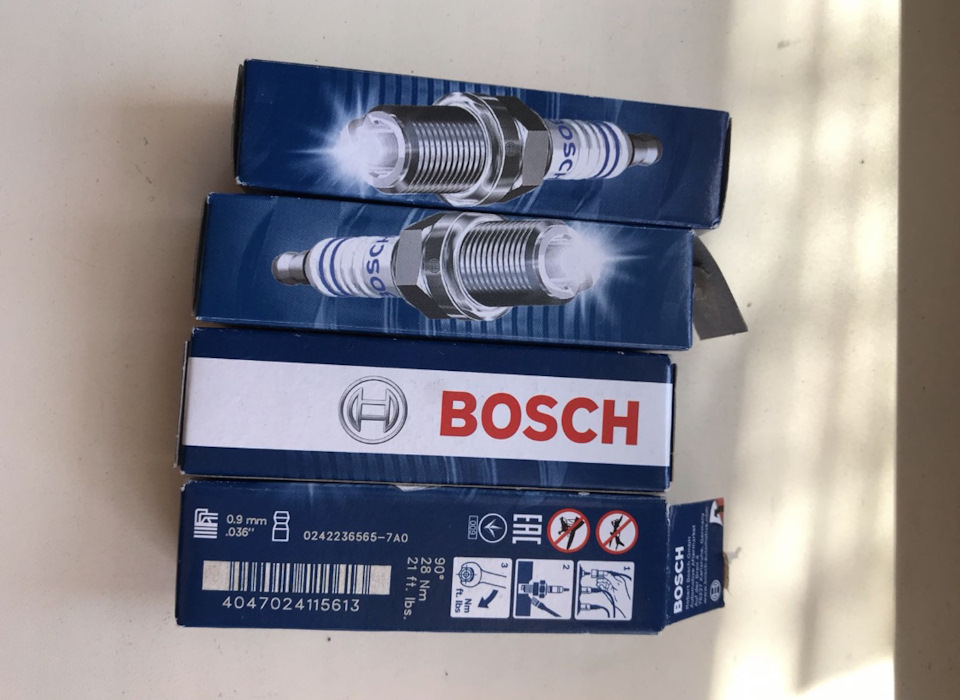 0242236565 Свеча зажигания BOSCH | Запчасти на DRIVE2