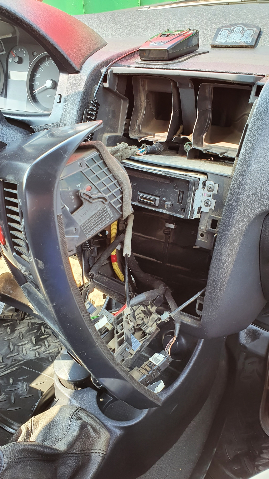 Лампы подсветки отопителя печки. — Hyundai Getz, 1,1 л, 2007 года ...