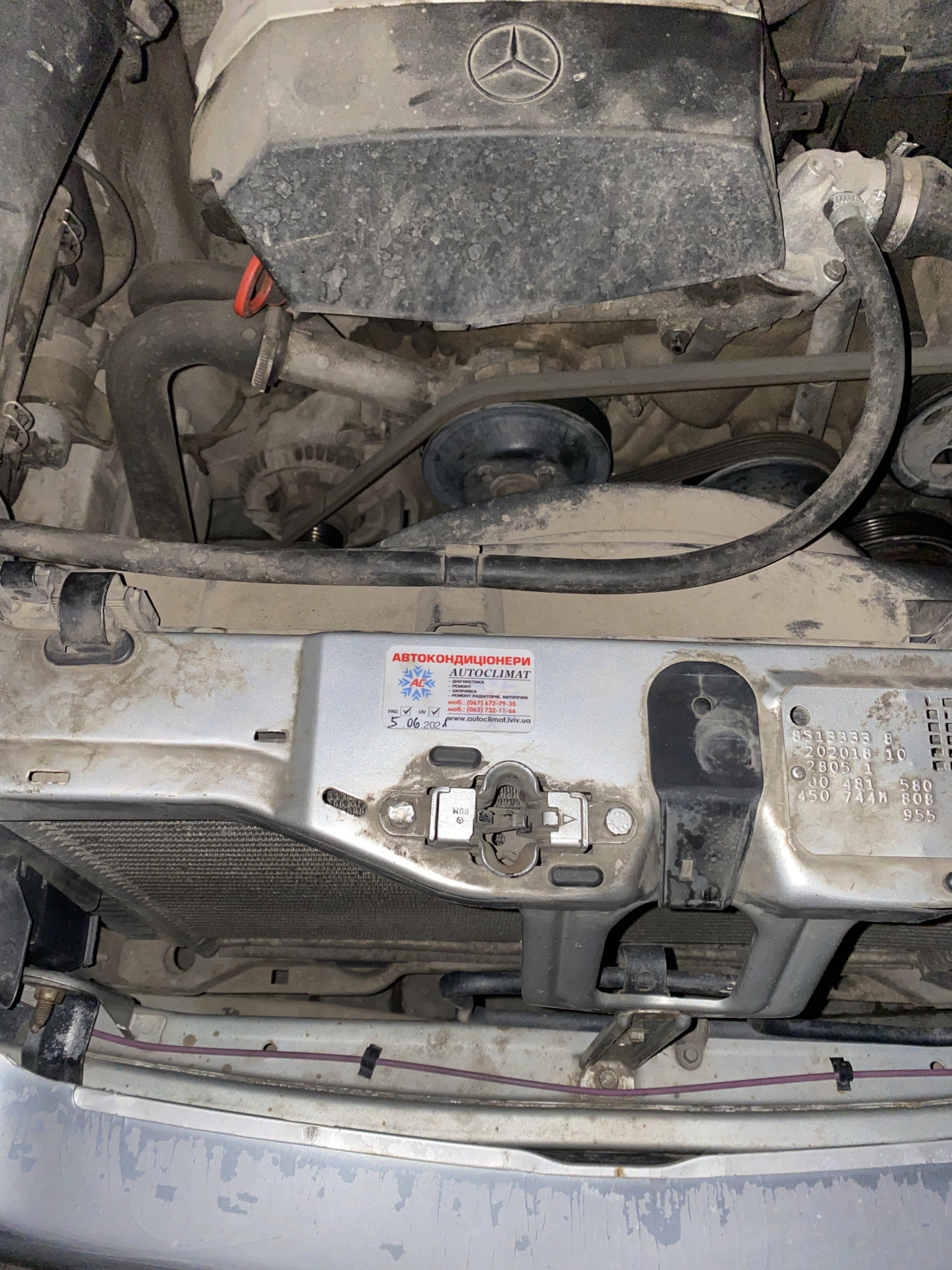 Кондиционер — Mercedes-Benz C-class (W202), 1,8 л, 1998 года ...