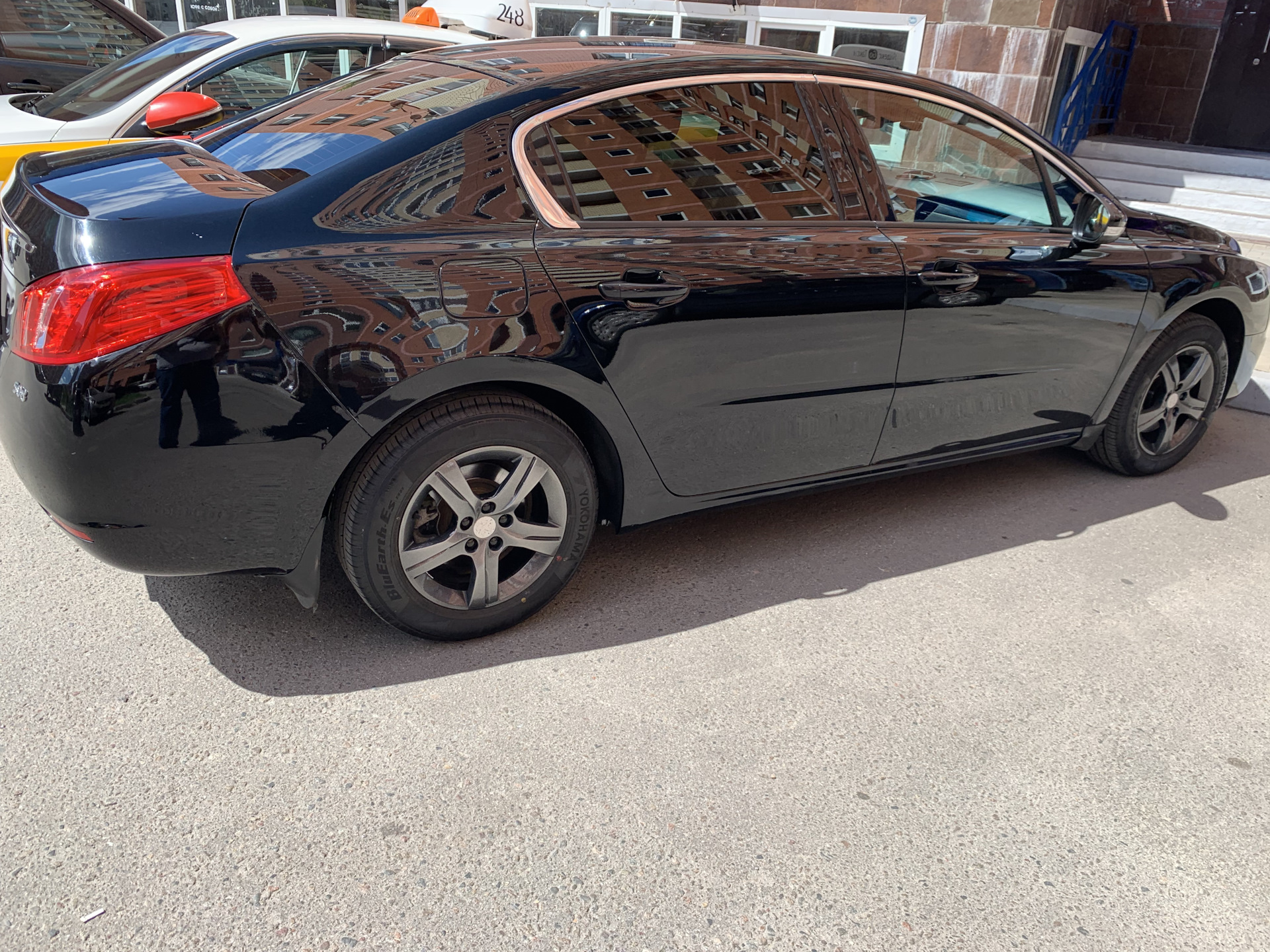 Покраска перед (бампер, крылья) + задняя правая дверь и крыло — Peugeot ...