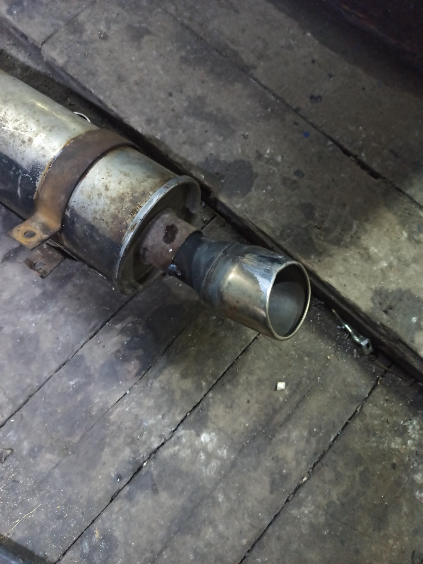 Тайоту мне в глушак, или тихий выхлоп — УАЗ Patriot, 2,7 л, 2014 года ...