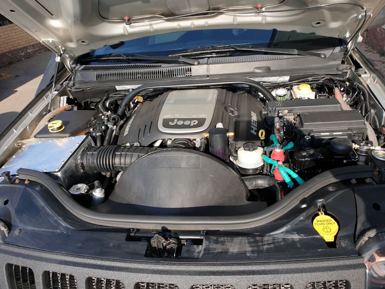Маслопомойка — Jeep Grand Cherokee (WK), 5,7 л, 2006 года | тюнинг | DRIVE2