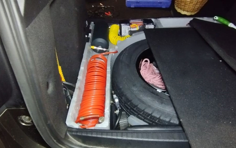 Компрессор с ресивером для колес — Renault Duster (2G), 1,5 л, 2021 ...