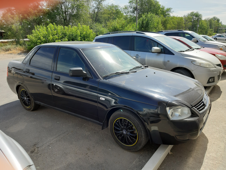 Евро ручки на приору в цвет от ТюнАвто. — Lada Приора седан, 1,6 л ...