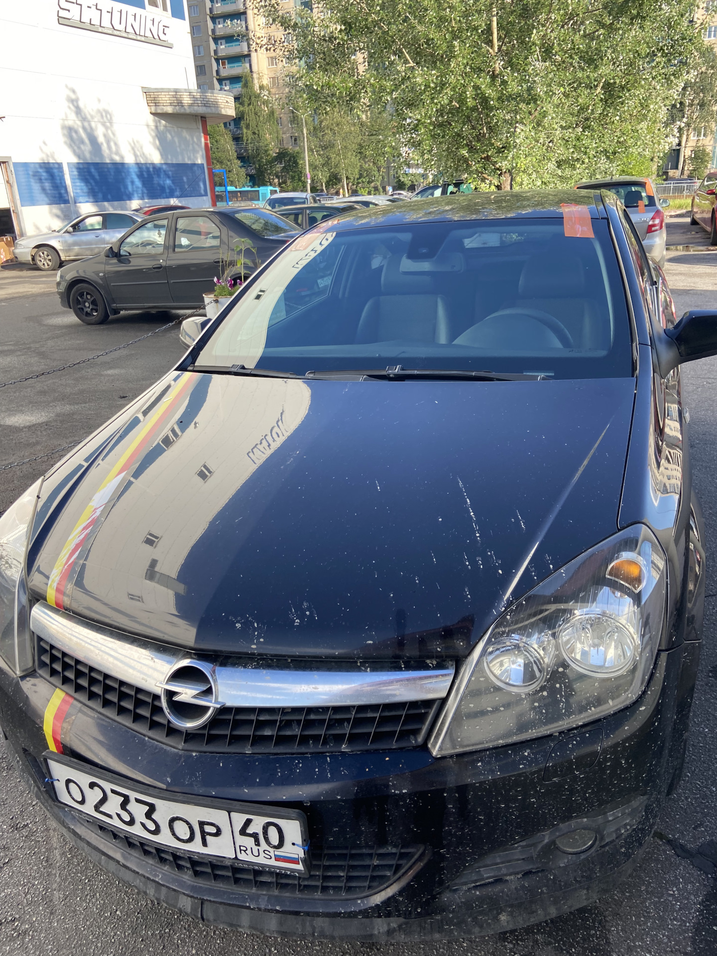 Замена лобового Стекла Опель Астра H GTC — Opel Astra H GTC, 1,6 л ...