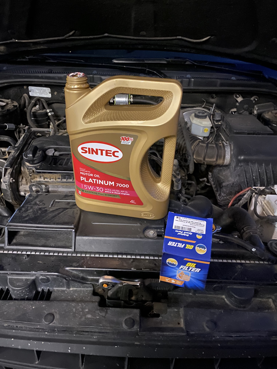 Замена масла — KIA Spectra, 1,6 л, 2008 года | плановое ТО | DRIVE2