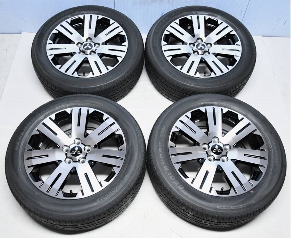 Шины летние Yokohama 225/55 R18, литые диски Enkei 7Jx18 ET38 5x114,3 ...