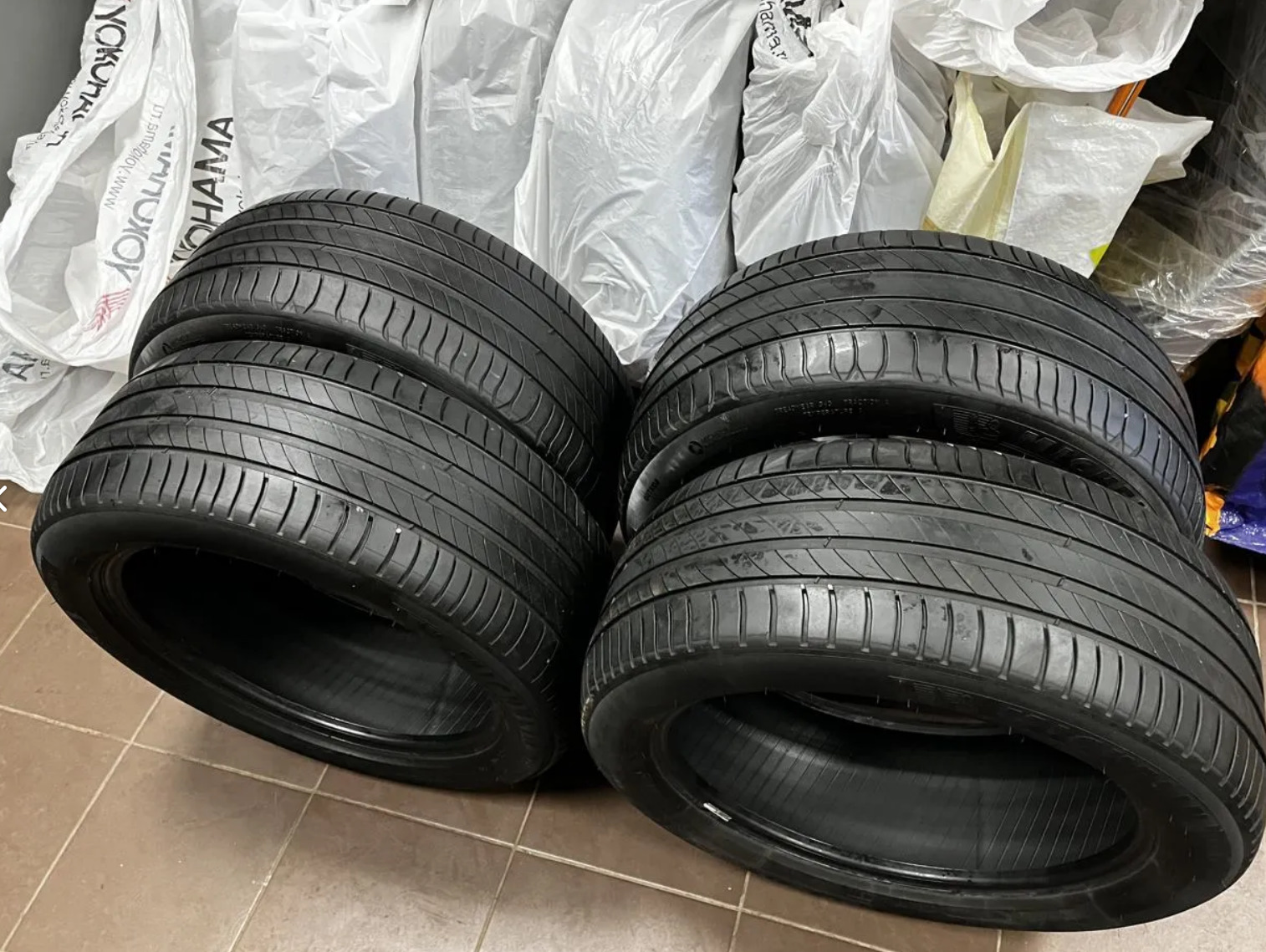 Летняя резина Michelin Primacy 4 225/50 r17 — BMW 5 series (E39), 2,5 л ...