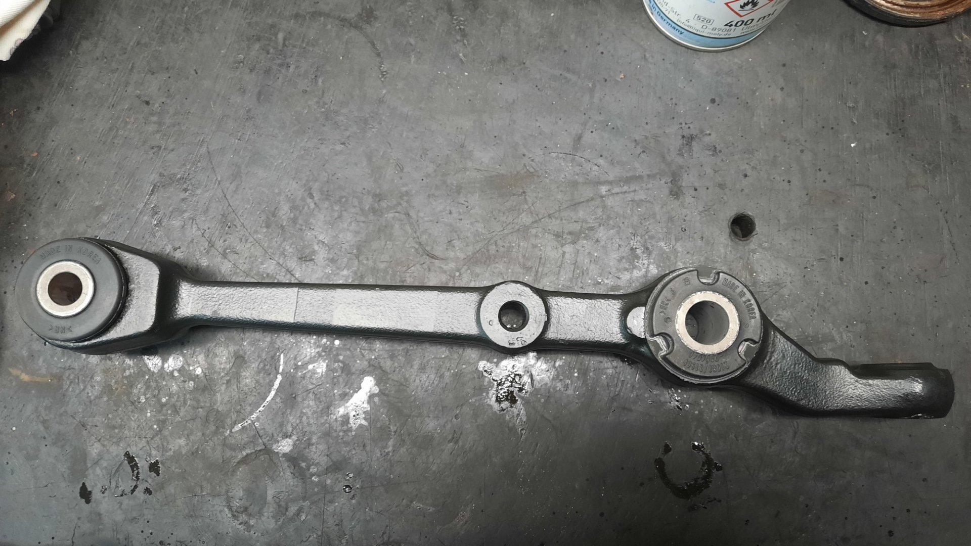 Подготовка к ремонту передней подвески — Lada Калина универсал, 1,6 л ...