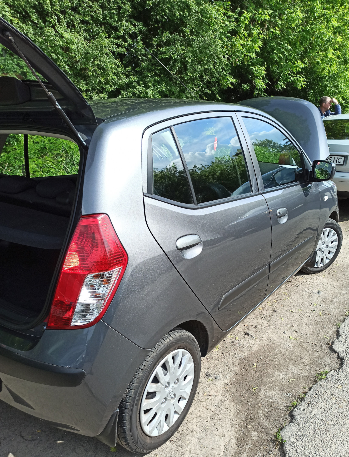 Тонировка — Hyundai i10, 1,1 л, 2008 года | тюнинг | DRIVE2