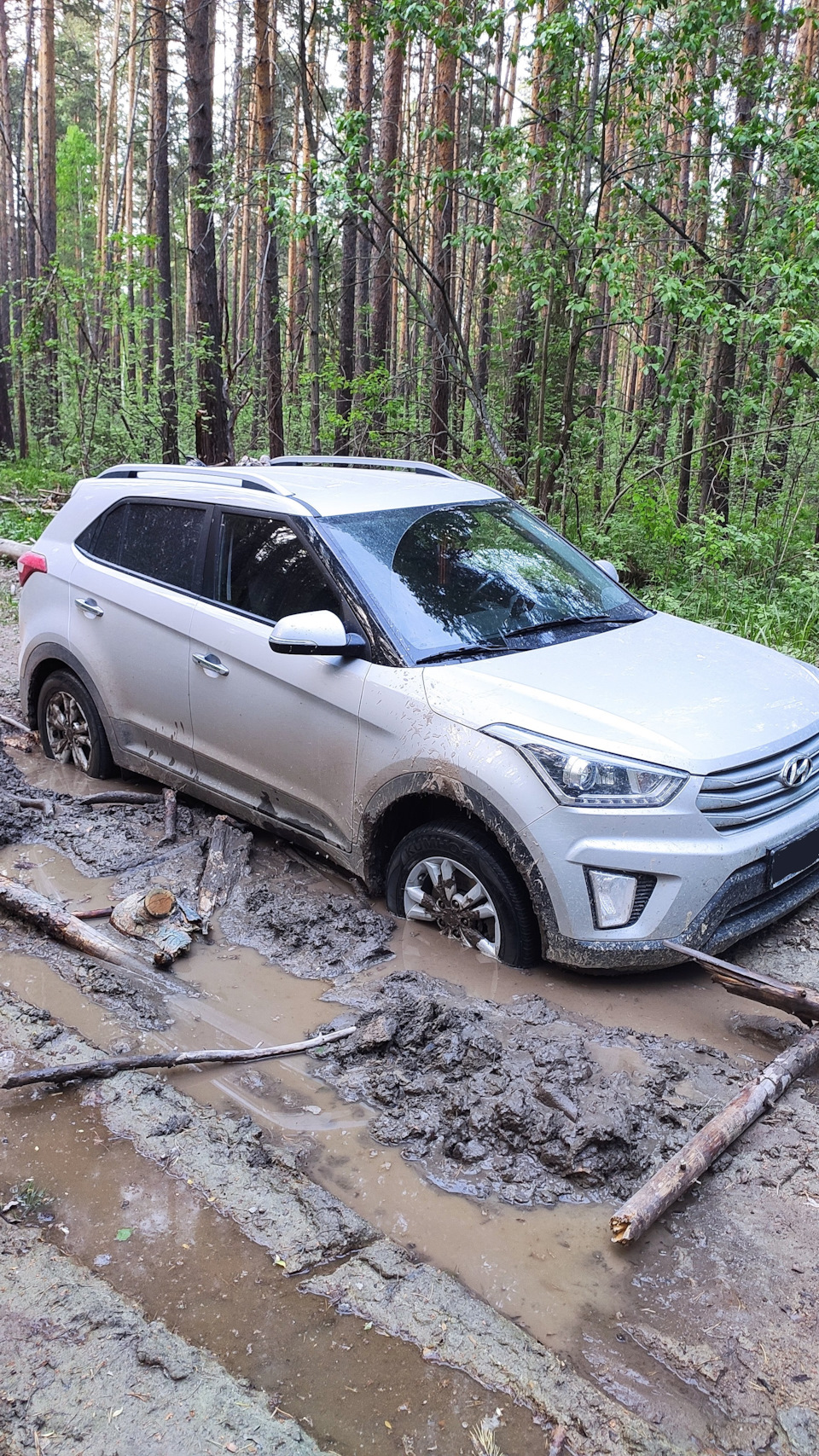 Покатушки по лесу — Hyundai Creta (1G), 2 л, 2018 года | покатушки | DRIVE2