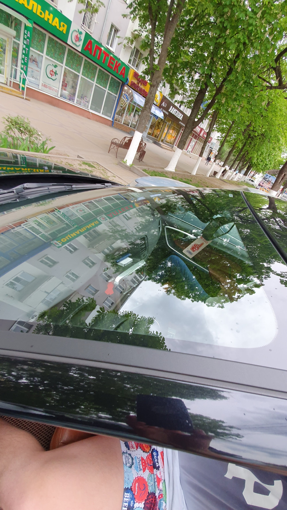 Полировка и восстановление лобового стекла — Volvo S60 (2G), 1,6 л ...