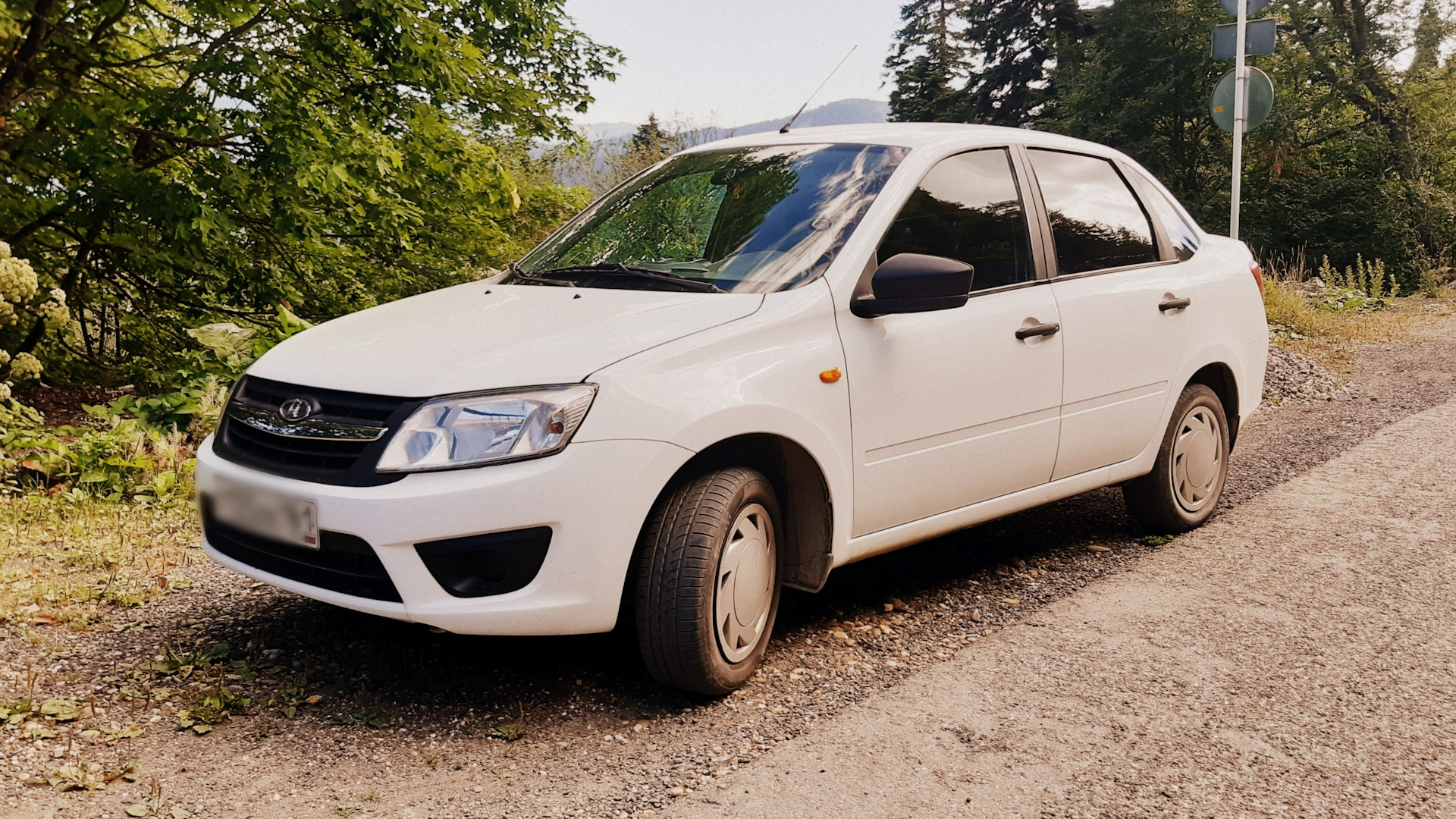 Lada Гранта 1.6 бензиновый 2017 | Белое Облачко на DRIVE2