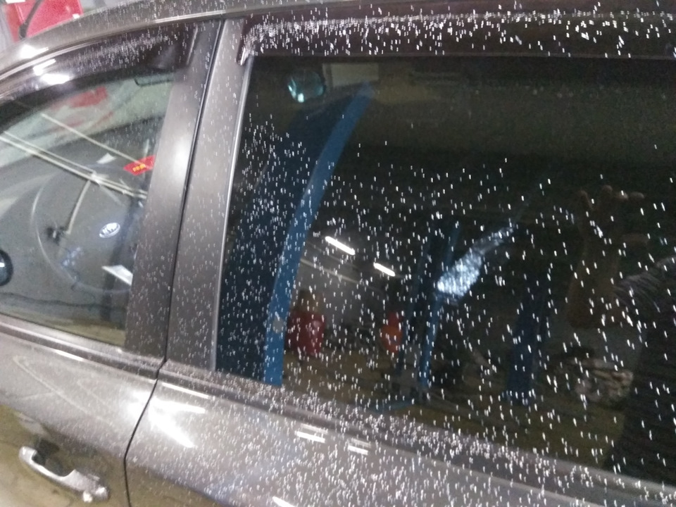 Полировка лобового стекла — KIA Ceed (1G), 1,6 л, 2011 года | своими ...