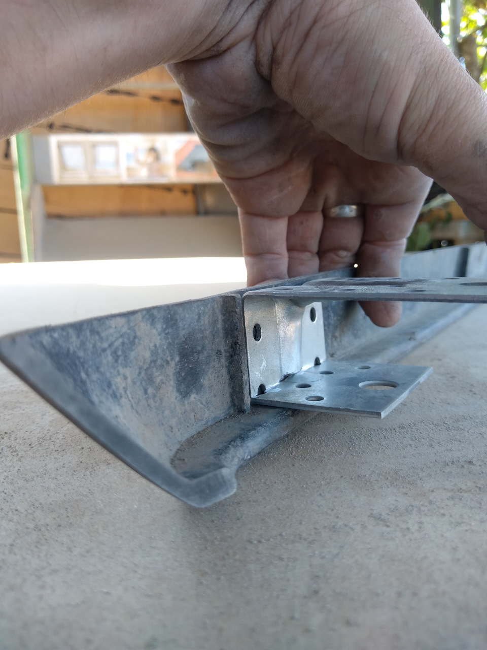 Самодельная губа — Lada 21073, 1,6 л, 2004 года | стайлинг | DRIVE2