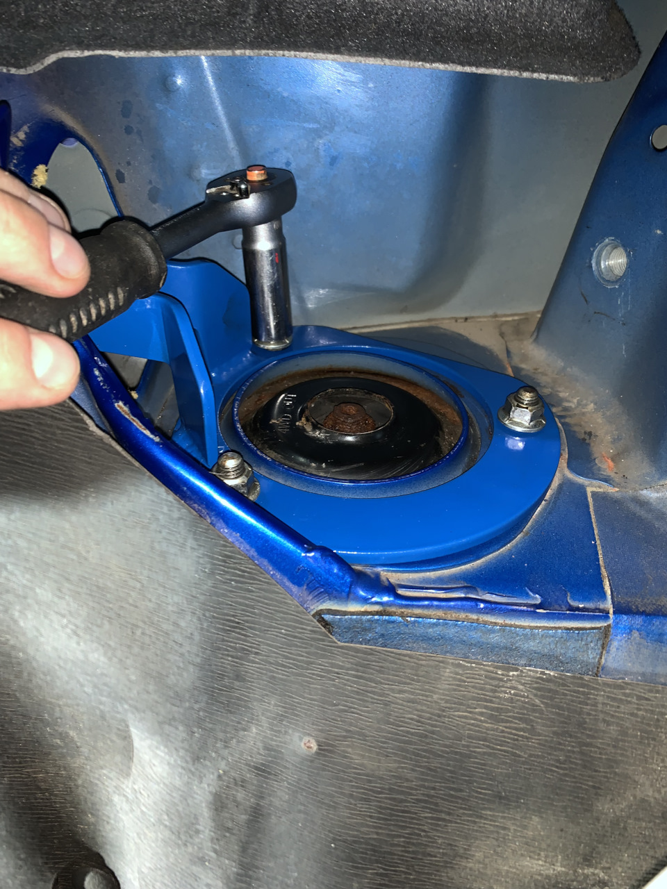 Задняя распорка стоек а-ля CUSCO — Subaru Impreza (GD/GG), 2