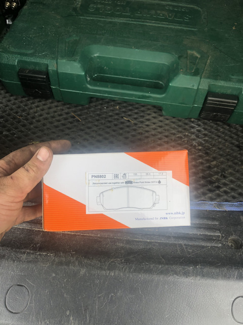 PN8802 Тормозные колодки (дисковые), передние NIBK | Запчасти на DRIVE2