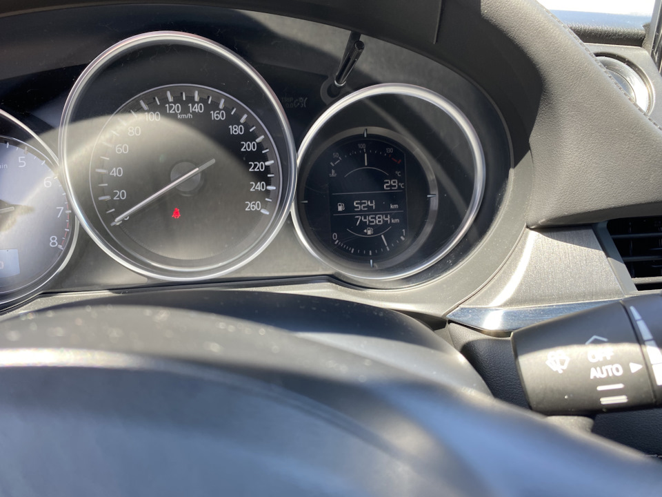 Некорректные показания топлива. — Mazda 6 (3G) GJ, 2 л, 2019 года ...