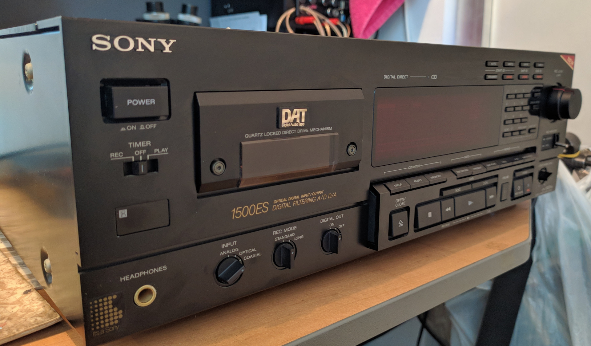 Ремонт DAT Sony DTC-1500ES — Сообщество «Клуб Почитателей Кассетных  Магнитофонов» на DRIVE2