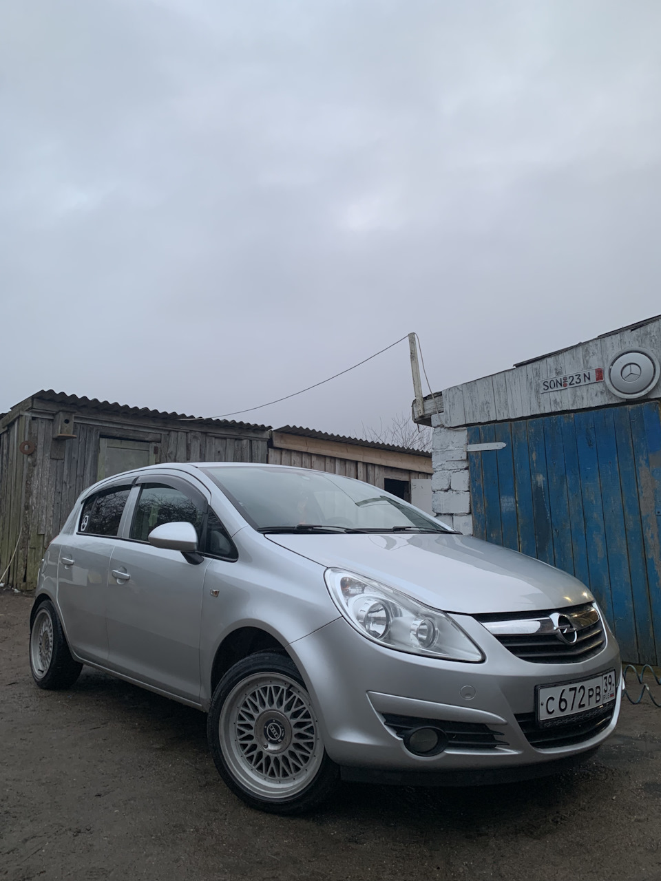 Приобрел диски Borbet 4x100 — Opel Corsa D, 1,3 л, 2008 года | колёсные  диски | DRIVE2