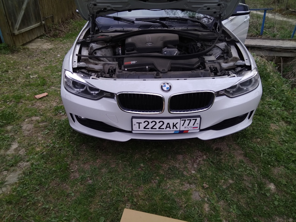 замена ноздрей bmw f30