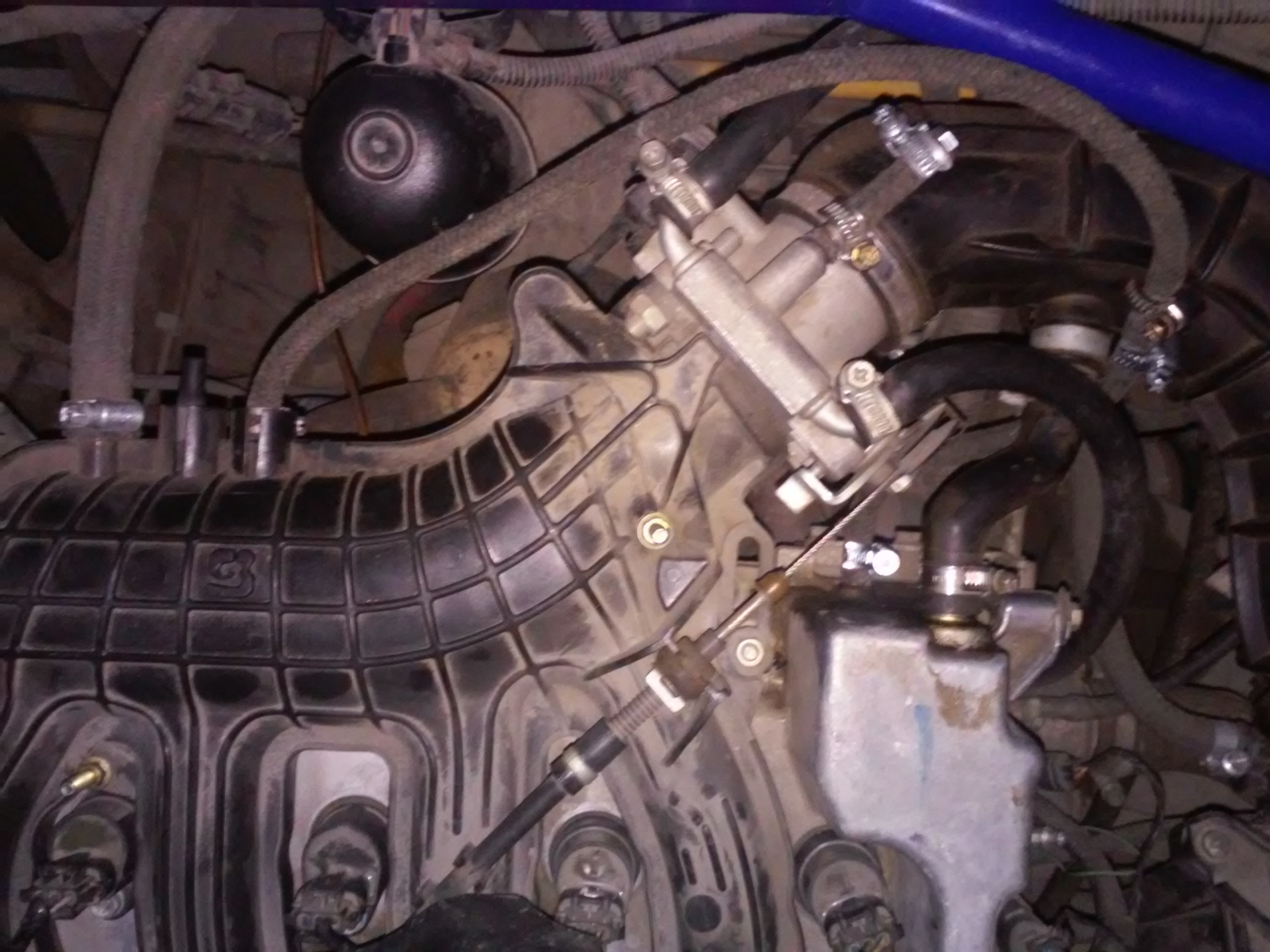 Доработка малого контура вентиляции картерных газов. — Lada Калина ...