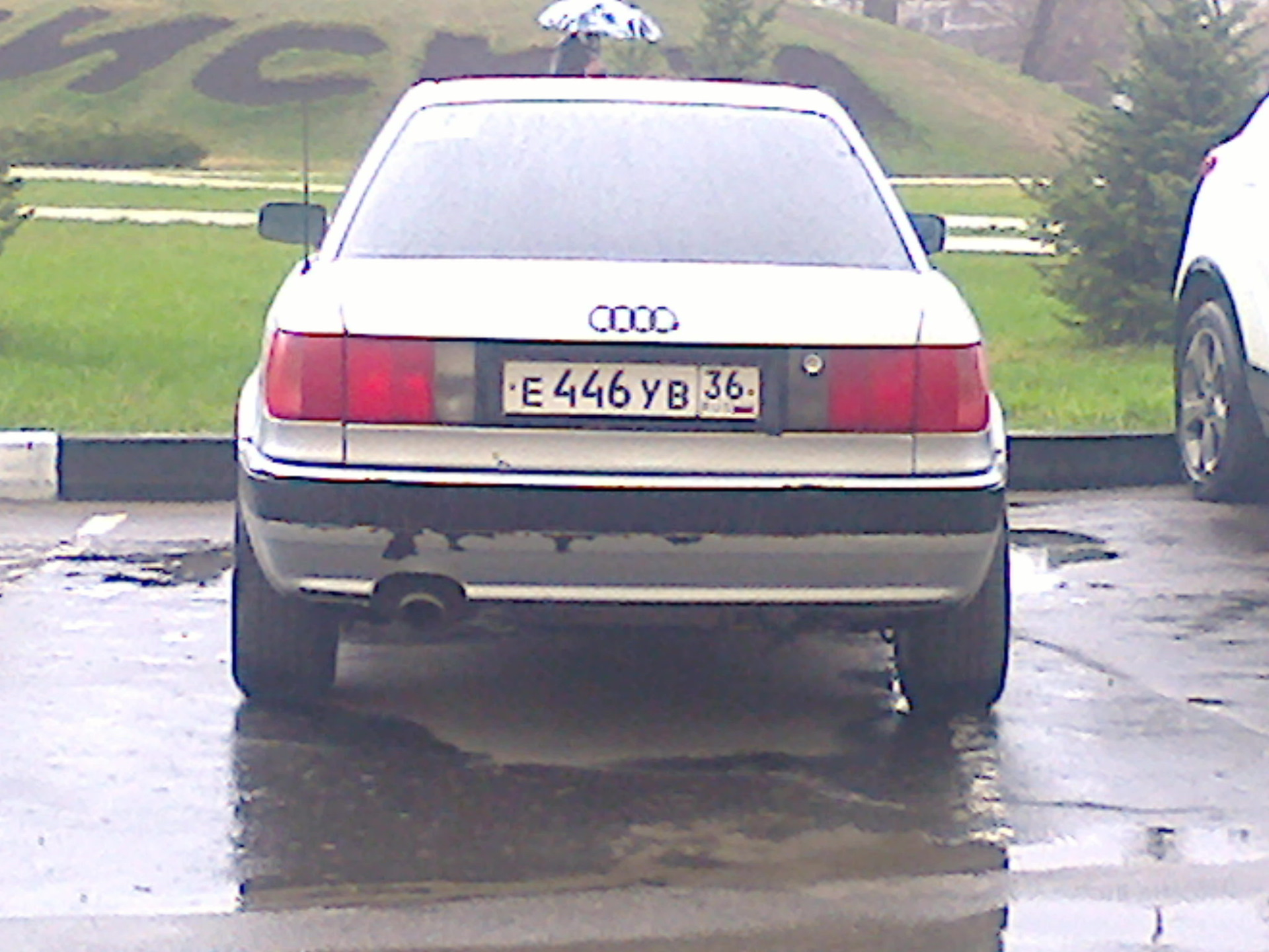 Диски 4х108 и проставки Аudi 80 5х112 — Audi 80 (B4), 2 л, 1992 года ...
