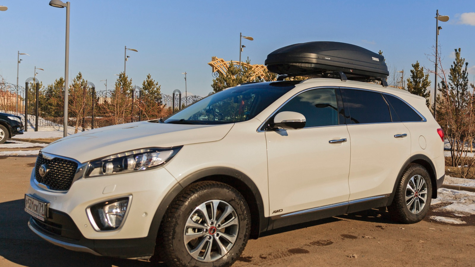 Соренто прайм 2.2 дизель. Sorento Prime с домом на колесах.