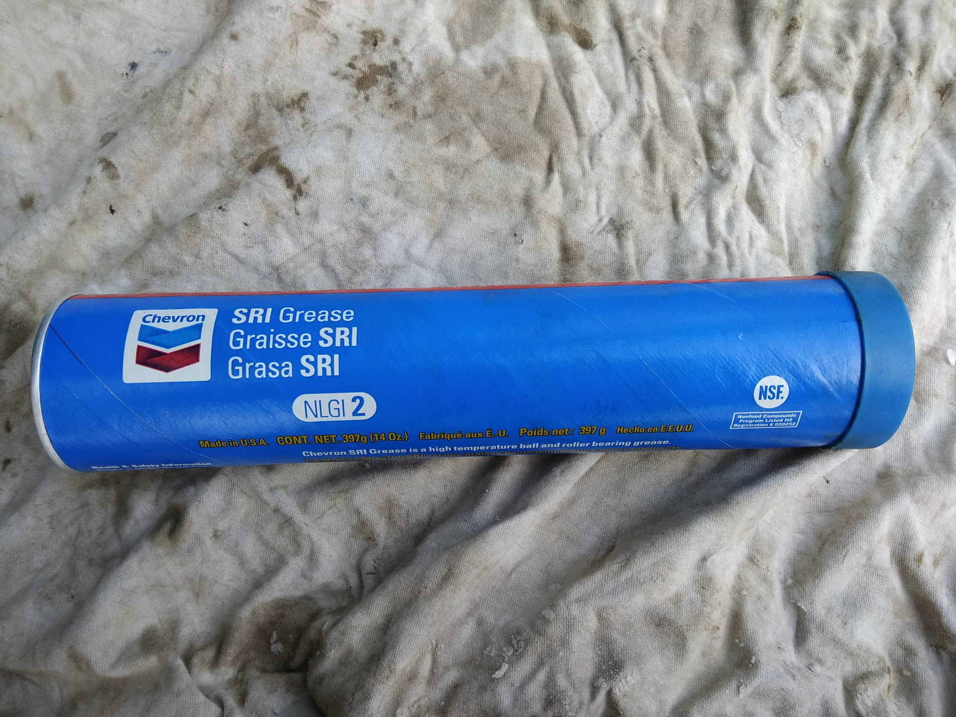 Chevron sri grease 2. Chevron Sri Grease nlgi2.