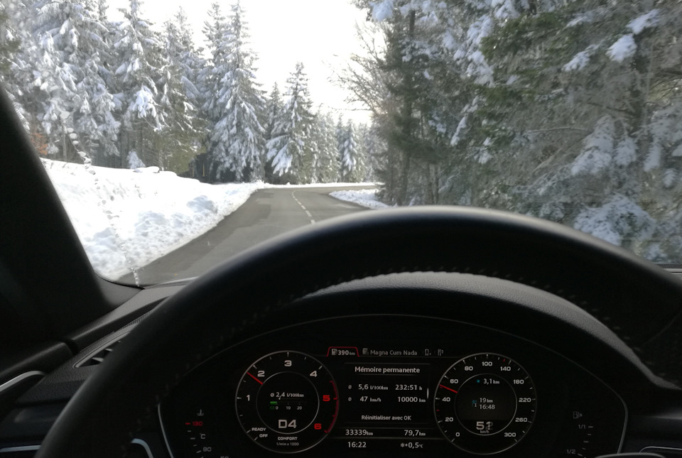 Собственно все написано на экране. — Audi A4 (B9)