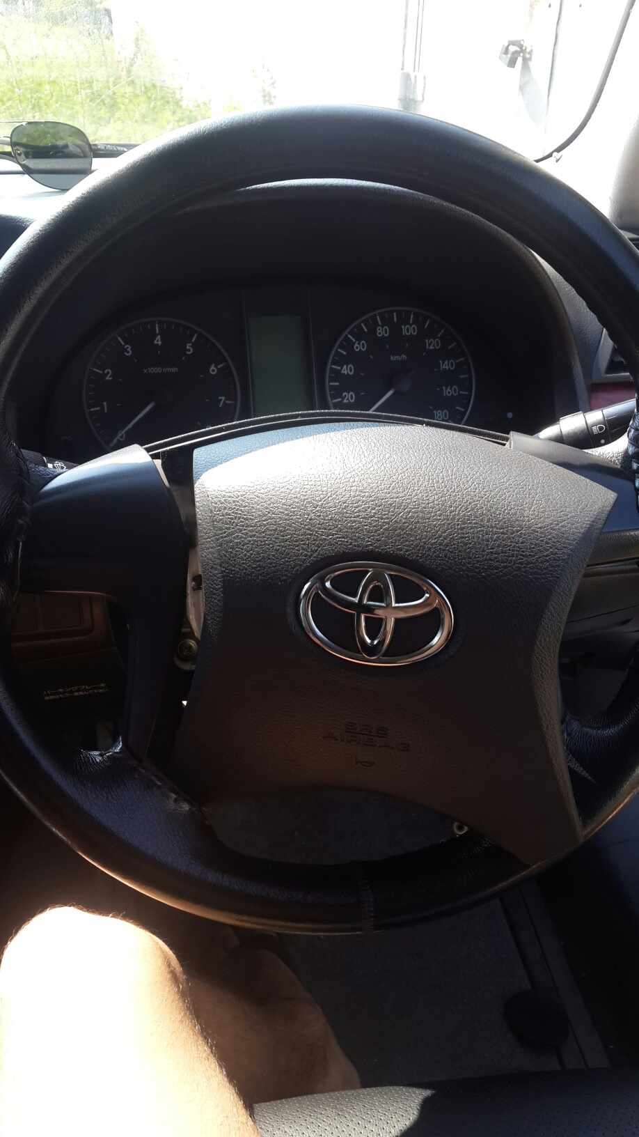 Мультируль установка пока без подключения — Toyota Allion (T260), 1,8 л ...